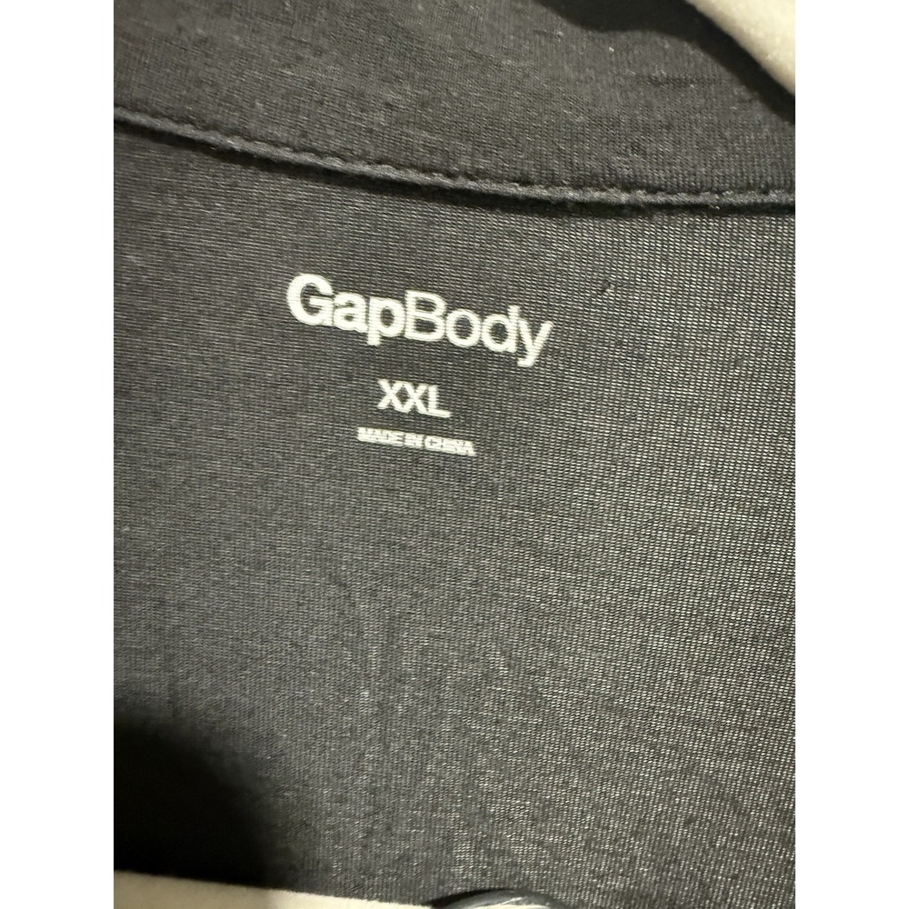 GapBody Model Womans Size XXL 2 Piece Pajama Set White Piping Button Front SOFT - Picture 3 of 14